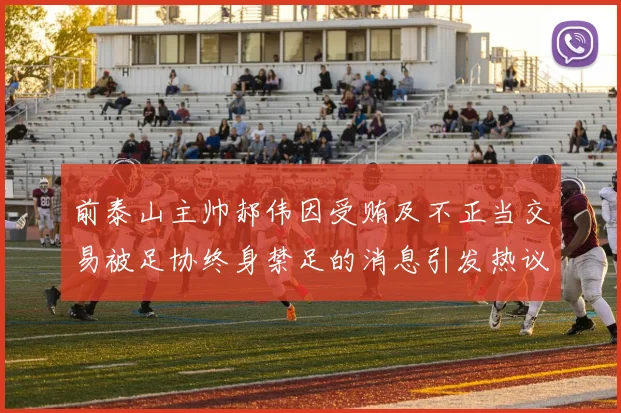 前泰山主帅郝伟因受贿及不正当交易被足协终身禁足的消息引发热议